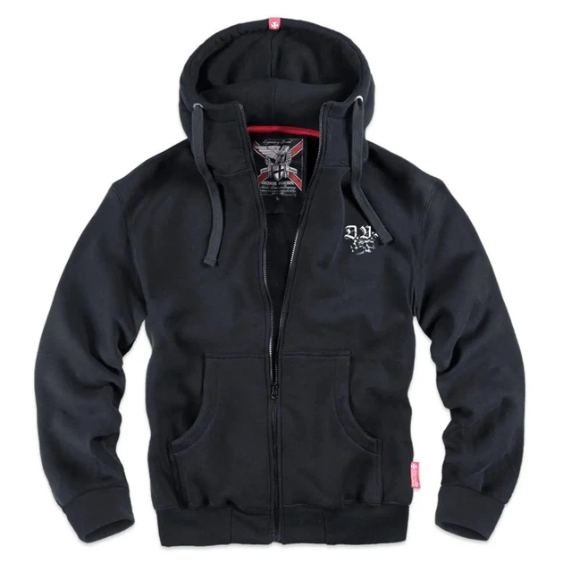 Толстовка на молнии мужская Dobermans Aggressive BZ136BK 2XL Черная - Фото 1 Толстовка на молнии мужская Dobermans Aggressive BZ136BK 2XL Черная - изображение 1