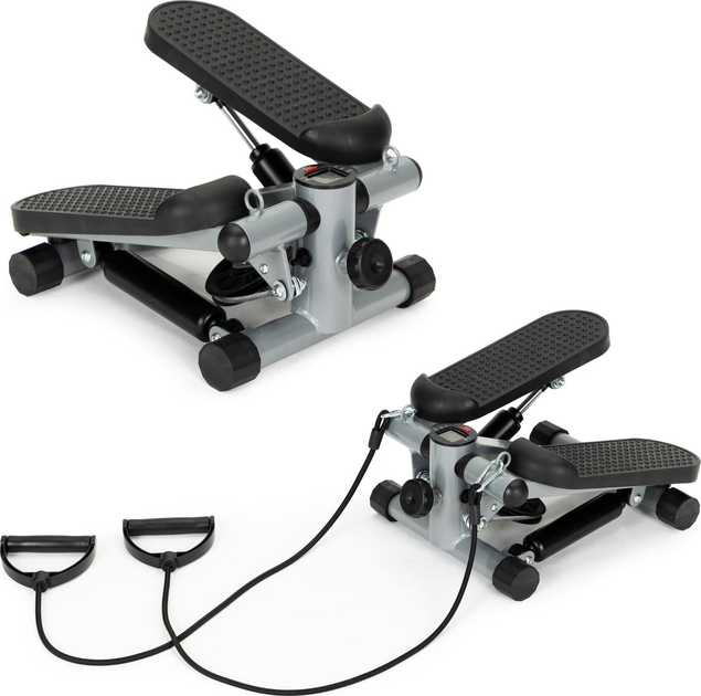 Stepper z ekspanderami do cwiczen fitness z licznikiem ModernHome (5903769979073) - obraz 9