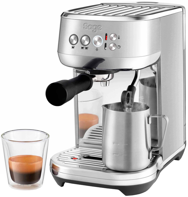 Кавоварка рожкова Sage Bambino Plus SES500BSS - зображення 2
