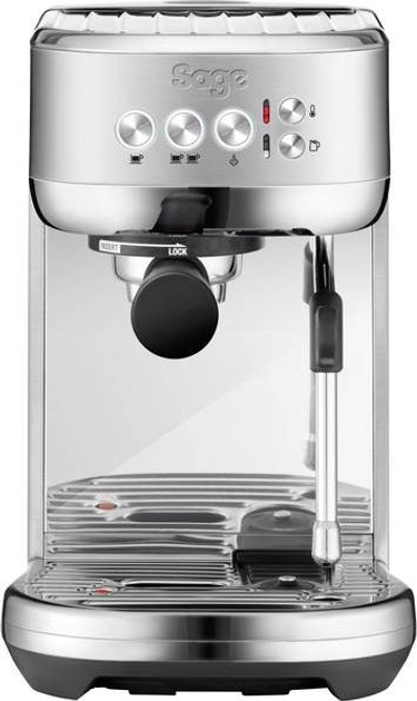 Кавоварка рожкова Sage Bambino Plus SES500BSS - зображення 1