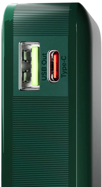 Powerbank SBS 10000 mAh 20W Green (8018417481383) - obraz 3