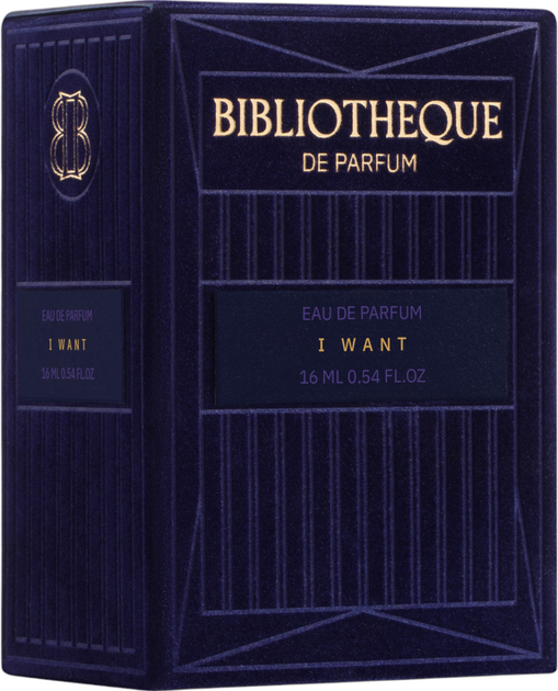 Miniaturka Woda perfumowana unisex Bibliotheque de Parfum I Want 16 ml (4820271430223) - obraz 2