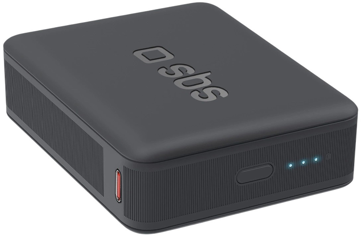 Powerbank SBS 10000 mAh 20W Black (8018417467226) - obraz 1