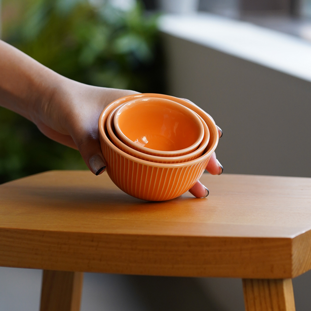 Czarka Loveramics Boram Um Tasting Cup porcelanowa orange 80 ml (4891635822367) - obraz 3