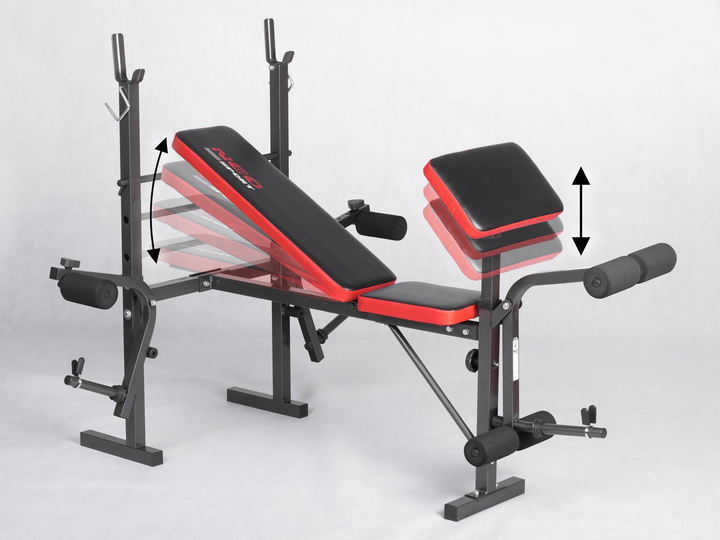 Regulowana ławka do ćwiczeń Neo Sport NS-200 (5902854513413) - obraz 9