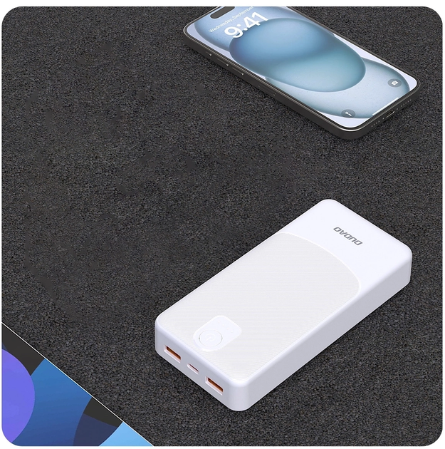Powerbank Dudao K10Pro 20000 mAh 10W White (6976625333967) - obraz 3