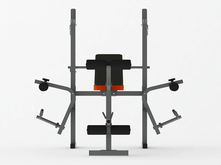 Ławka do ćwiczeń Neo Sport NS-201 pod sztangę (5902854513420) - obraz 3