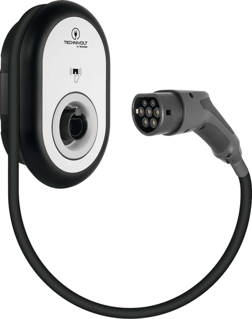 Stacja ładowania Technivolt 101 11 kW z podłączonym na stałe kablem ładującym zgodnie z IEC 62196-2 typ 2 (4019588064010) - obraz 2