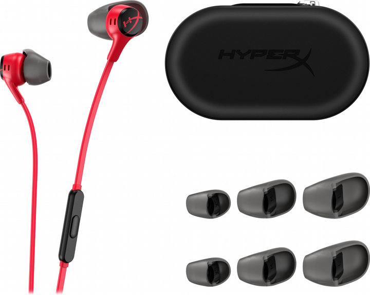 Навушники HyperX Cloud Earbuds II Red (705L8AA) - зображення 5