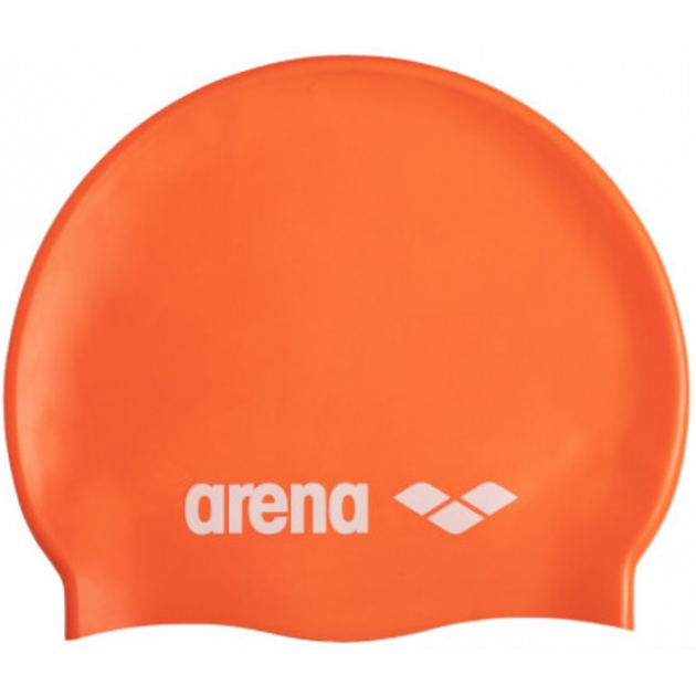 Шапочка для плавания Arena Classic Silicone (91662-106) Orange - Фото 1 Шапочка для плавания Arena Classic Silicone (91662-106) Orange - изображение 1