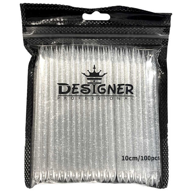 Апельсиновые палочки многоразовые пластиковые 10 см (прозрачные) Designer Professional 50 шт./уп. - Фото 1 Апельсиновые палочки многоразовые пластиковые 10 см (прозрачные) Designer Professional 50 шт./уп. - изображение 1