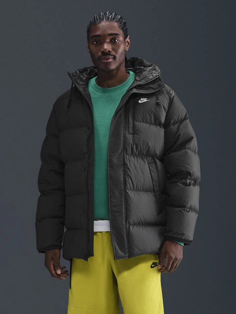 Куртка демісезонна з капюшоном чоловіча Nike M Nk Tf Club Parka