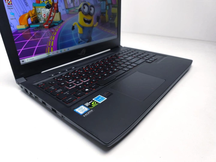 Ноутбук ASUS 15.6" ROG Strix FullHD IPS 120Hz I7-7700HQ 16GB SSD 128GB+1TB HDD Nvidia GTX 1060 (11055) Б/в - Фото 9 Ноутбук ASUS 15.6" ROG Strix FullHD IPS 120Hz I7-7700HQ 16GB SSD 128GB+1TB HDD Nvidia GTX 1060 (11055) Б/в - изображение 9