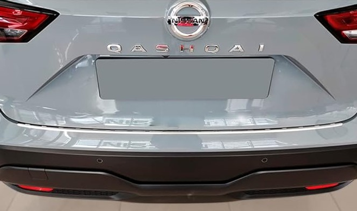 Nakładka na zderzak tylny Avisa 235491 ze stali nierdzewnej do Nissan Qashqai III 2021 (5901250354910) - obraz 2