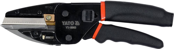 Nożyczki wielofunkcyjne YATO L= 250 mm, CrMo + SK5 58-62 HRC + 4 zapasowe ostrza YT-18963 (5906083064395) - obraz 1