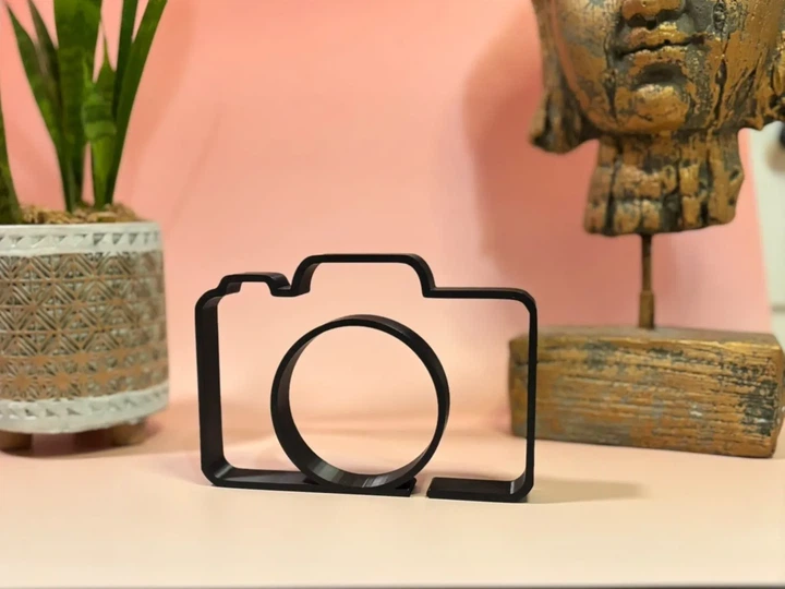 Статуетка Фотоапарат 3D друк - зображення 3