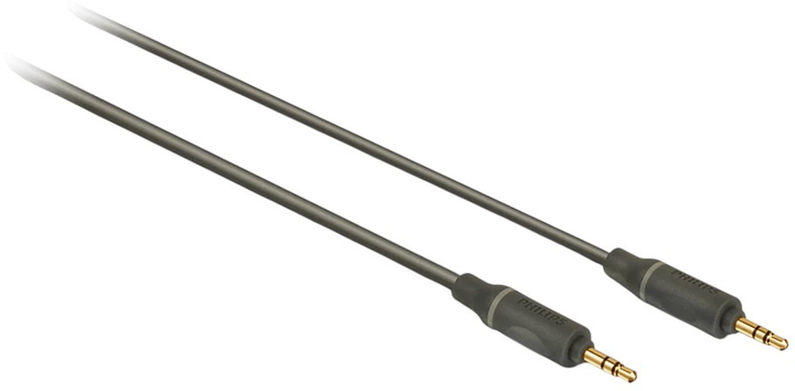 Кабель Philips 3.5 мм Mini-Jack - 3.5 мм Mini-Jack 1.5 м Black (SWA4522S/10) - зображення 1