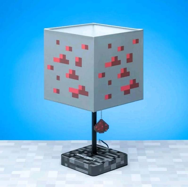 Настільна лампа Paladone Minecraft LED Lamp Redstone (5055964764555) - зображення 4