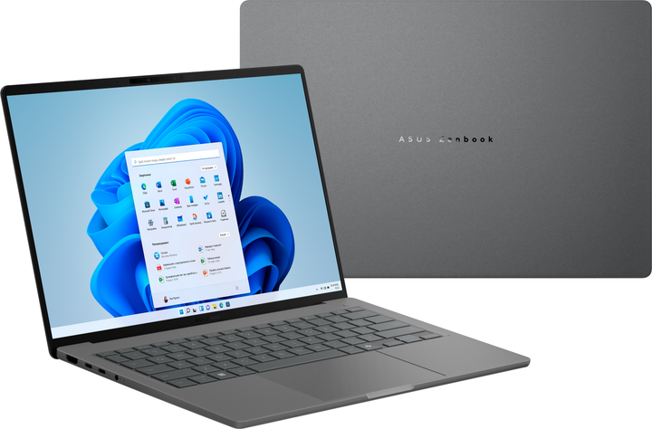 Laptop ASUS Zenbook A14 OLED UX3407RA-QD010W (90NB1502-M00F40) Iceland Gray + firmowy pokrowiec - obraz 7