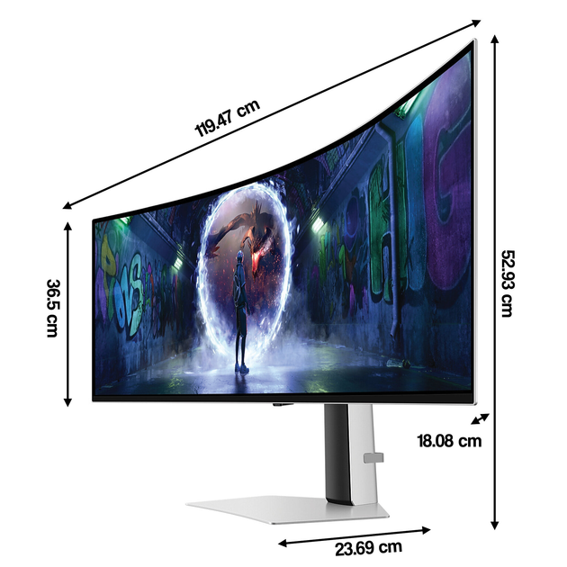 Monitor 49" Samsung Odyssey OLED G9 (LS49DG934SUXEN) - obraz 14