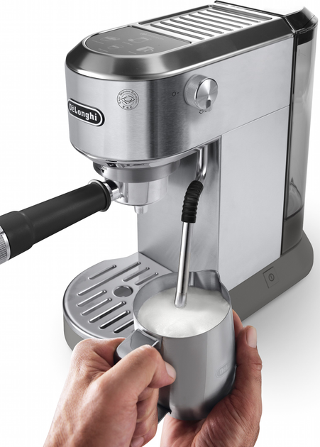 Кавоварка рожкова Delonghi Dedica Duo EC890.M - зображення 5