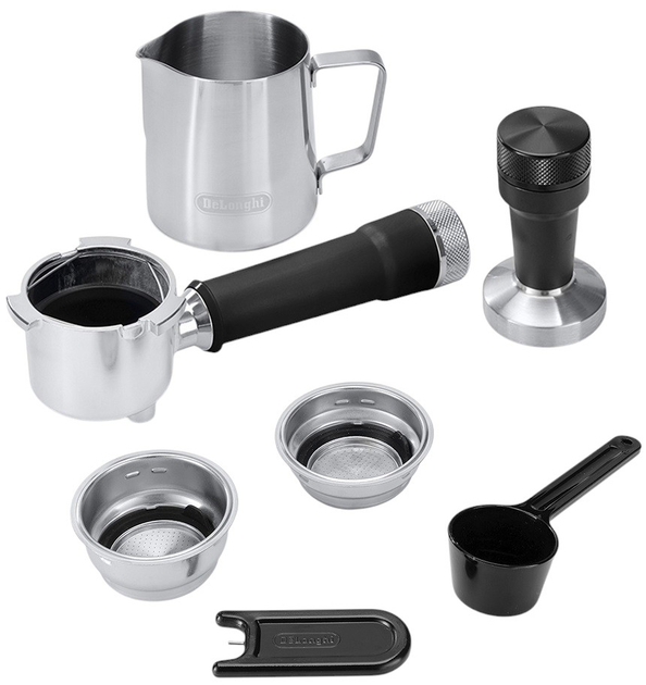 Кавоварка рожкова Delonghi Dedica Duo EC890.M - зображення 3