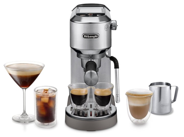 Кавоварка рожкова Delonghi Dedica Duo EC890.M - зображення 9