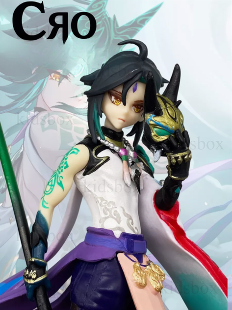 Фигурка Геншин Импакт Воин Сяо Genshin Impact Xiao игрушка аниме 20см - изображение 4