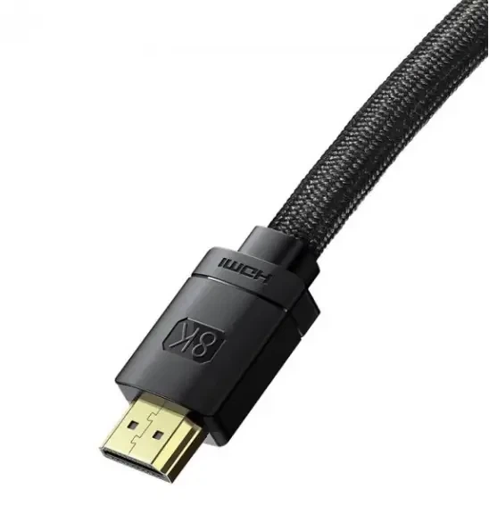 Кабель HDMI-HDMI Baseus High Definition Series HDMI 8K to HDMI 8K 3m Black (CAKGQ-L01) - изображение 4