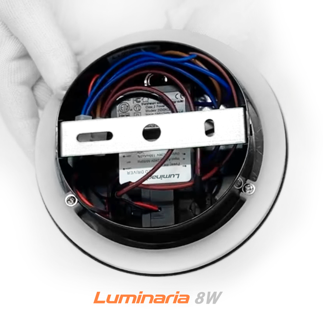 Светильник бра CHARG 8W черный Luminaria 3000К 480Lm 220V IP20 145х145х80мм светодиодный настенный акцентный - изображение 5