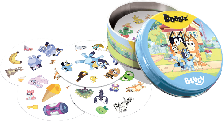 Gra planszowa Rebel Dobble Bluey (edycja polska) (3558380131113) - obraz 3