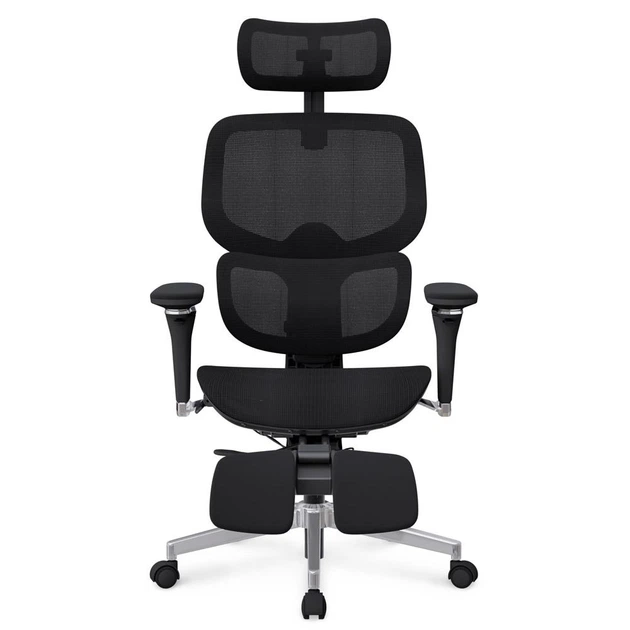 Крісло Mealux D2 Air Plus Black (арт. HF-D2 Plus M/B) - изображение 5