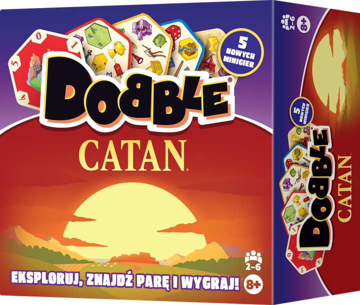 Gra planszowa Rebel Dobble Catan (edycja polska) (3558380133827) - obraz 1