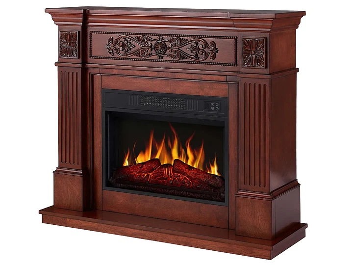 Каминокомплект ArtiFlame Toscana AF23S дуб с эффектом живого огня со звуком и обогревом - изображение 3