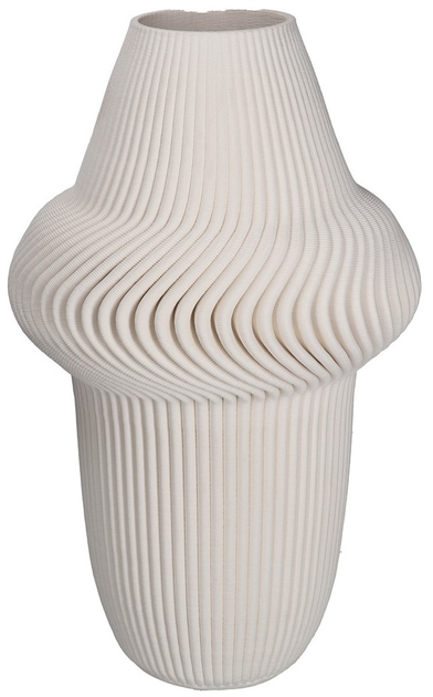 Wazon Rituali Domestici Lino porcelanowa biały 35.5 × 23 cm (U30125091U00) - obraz 1