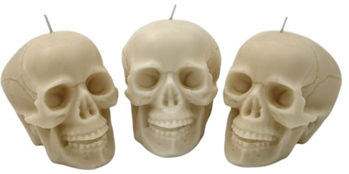 Zestaw świec Mikamax Skull Candle Set (8719481358945) - obraz 1