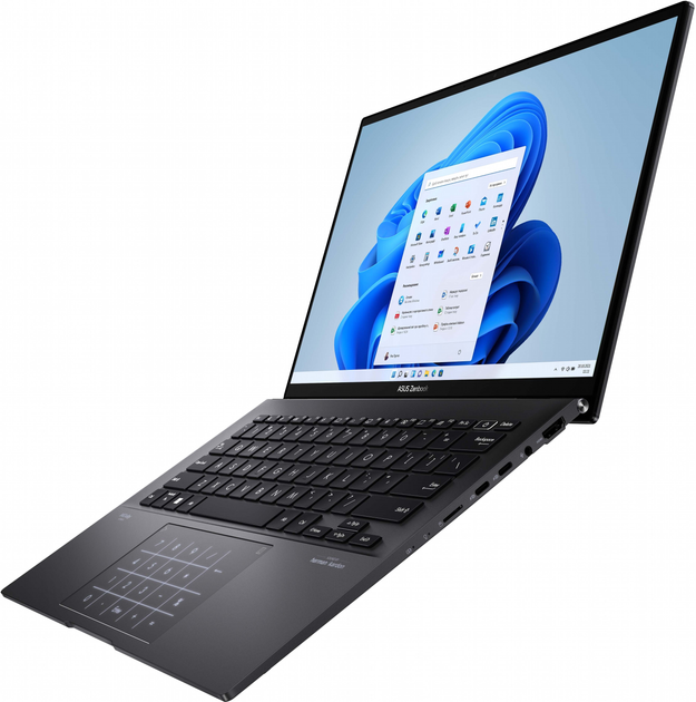 Laptop ASUS Zenbook 14 OLED UM3402YA-KM774W (90NB0W95-M01D90) Jade Black - obraz 5