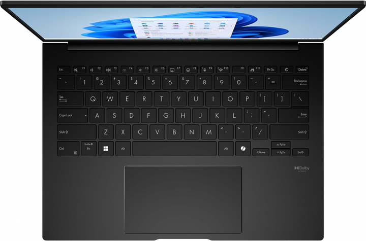 Laptop ASUS ZenBook 14 OLED UM3406KA-PP164W (90NB14U1-M009U0) Jade Black + firmowy pokrowiec - obraz 5