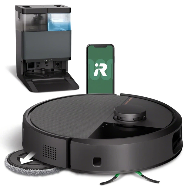 iRobot Roomba Plus 505 本体 iRobot Roomba Plus 505 Combo Black – фото, відгуки, характеристики