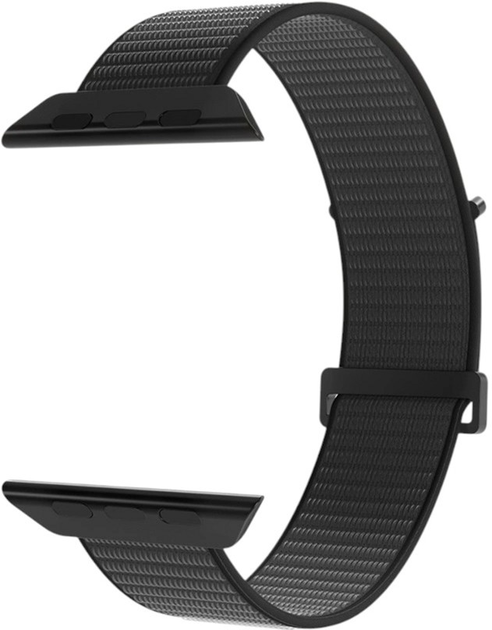 Ремінець Puro Sport Nylon Strap для Apple Watch 42/44/45/49 mm Black (8018417441394) - зображення 2