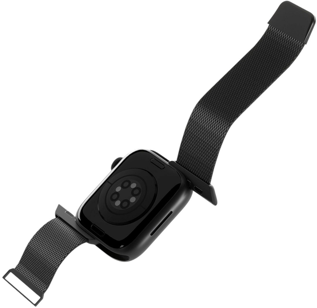 Pasek Puro Milanese Stainless Steel do Apple Watch 38/40/41 mm Black (8018417441288) - obraz 2