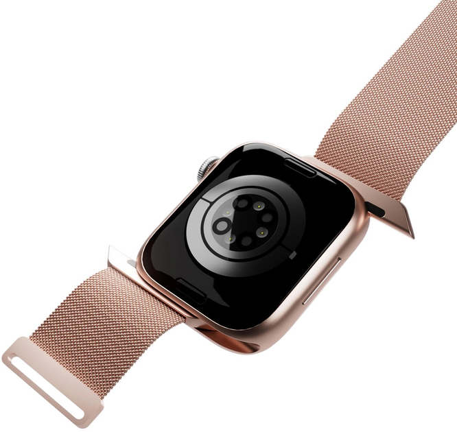 Pasek Puro Milanese Stainless Steel do Apple Watch 38/40/41 mm Pink (8018417441295) - obraz 4