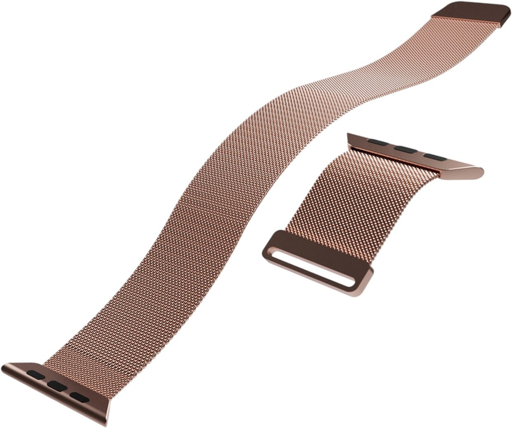 Pasek Puro Milanese Stainless Steel do Apple Watch 38/40/41 mm Pink (8018417441295) - obraz 8