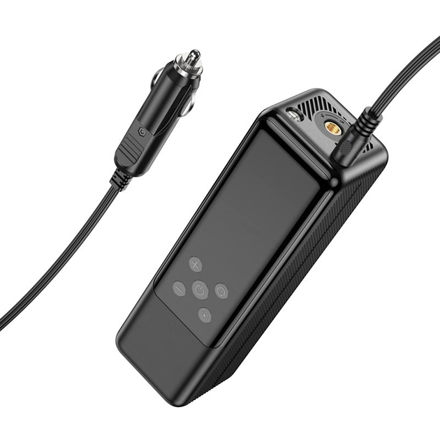 Автомобильный насос HOCO ZP5 May smart air pump Black (6931474795526) - изображение 4