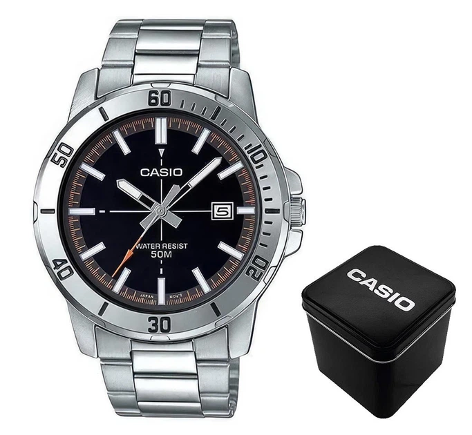 Часы мужские Casio MTP-VD01D-1E2 Mens watch - Фото 1 Часы мужские Casio MTP-VD01D-1E2 Mens watch - изображение 1