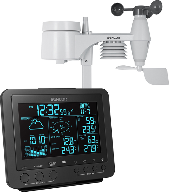 Метеостанція Sencor SWS 9700 (955555911959672) - Уцінка - зображення 1