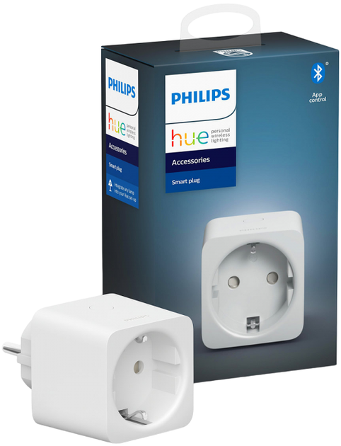 Inteligentne gniazdo Wi-Fi Philips Hue SmartPlug (8719514342309) (955555910204567) - Outlet - obraz 2