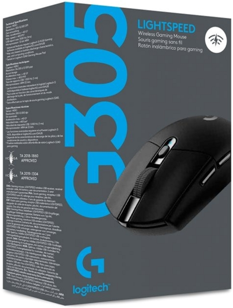 Mysz Logitech G305 Wireless Black (910-005283) (2440AP88B2Z9) - Outlet - obraz 7