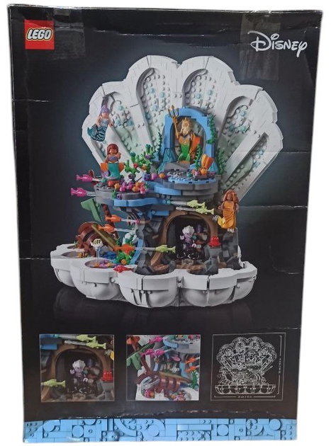 Конструктор LEGO Disney The Little Mermaid Royal Clamshell 1808 деталей (43225) (955555907430720) - Уцінка - зображення 2