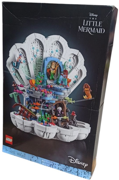Конструктор LEGO Disney The Little Mermaid Royal Clamshell 1808 деталей (43225) (955555907430720) - Уцінка - зображення 4